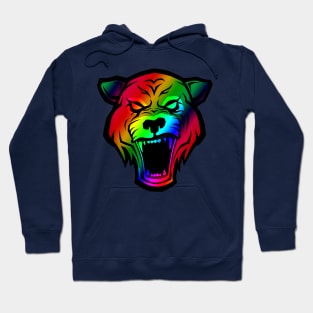 Colorful Fantastic Roaring Tiger Tee Impressive Gift Hoodie